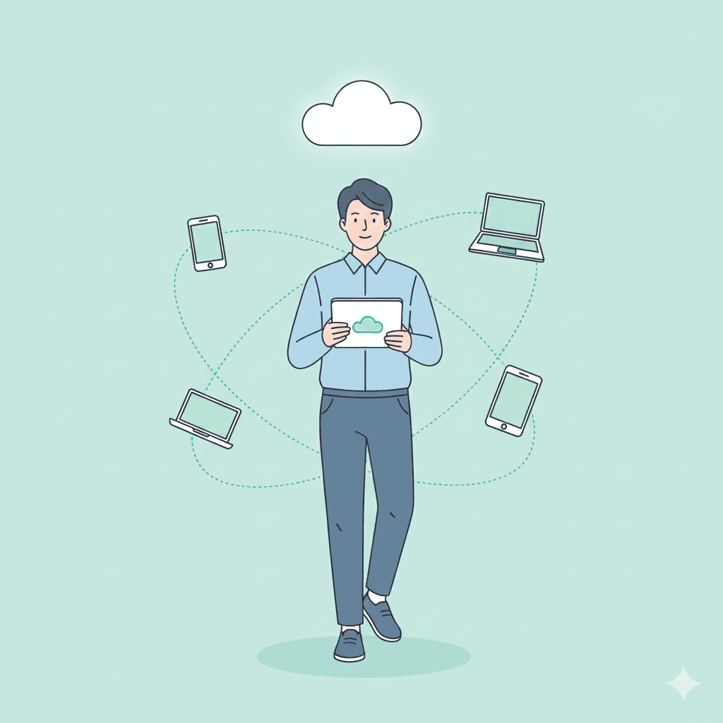 클라우드형으로 언제 어디서나